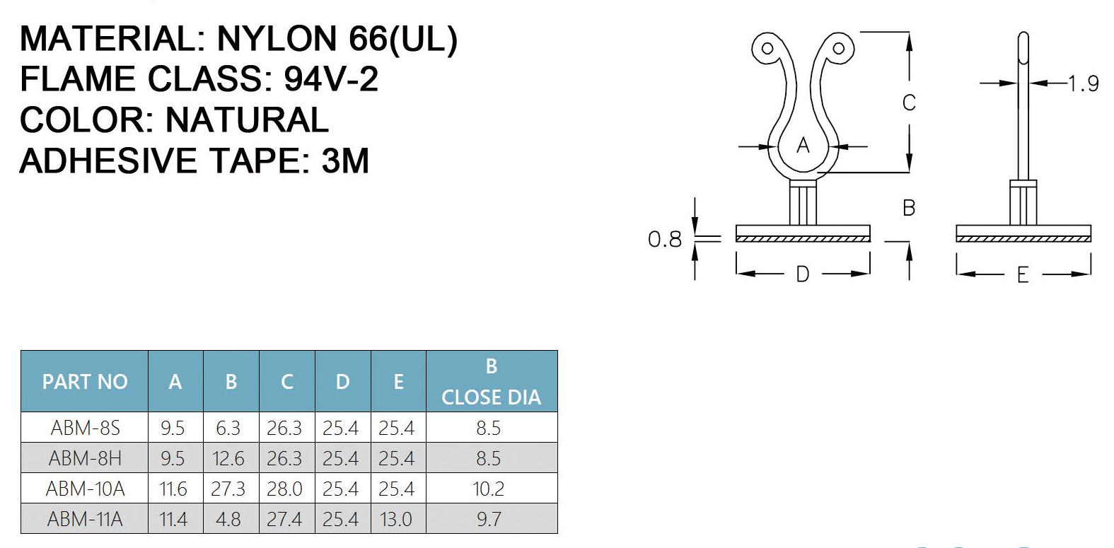 Twisted Fixed Seat ABM-8S